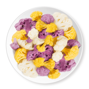 Tris Colored Cauliflower